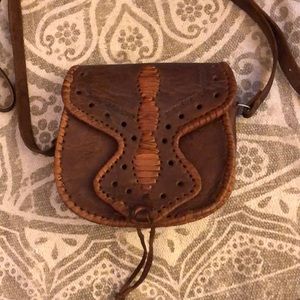 Moroccan leather purse (25%off4+Bundles)